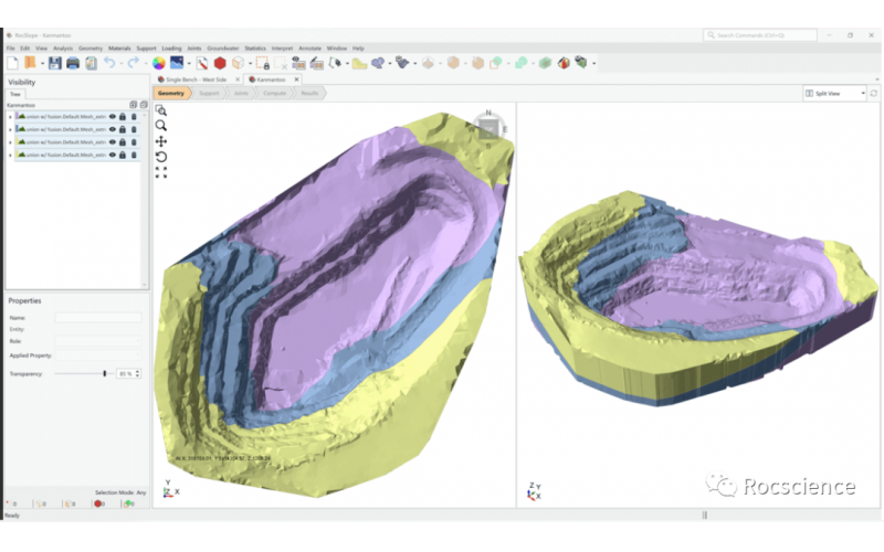 Rocscience新增模块 - RocSlope3的核心功能