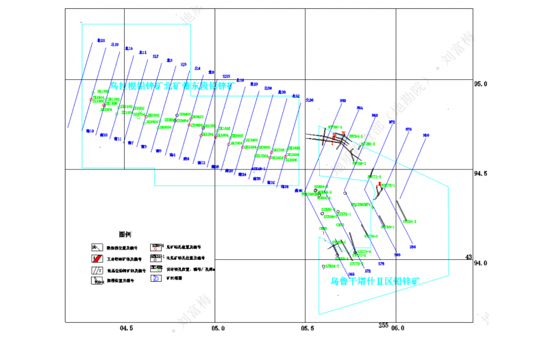 leapfrog 对某矿区各锌矿体的圈定简析
