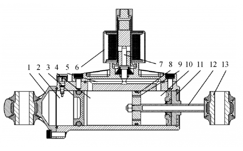 半主动液压减振器动态特性建模与试验研究